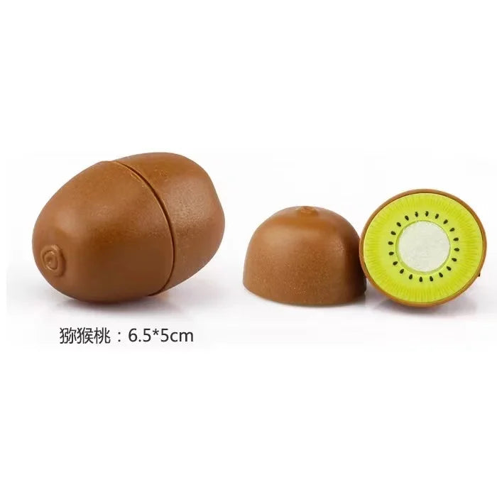 Children's kitchen play house toys Bulk vegetables, fruit bread, fish, cut and cut fruit children's toys