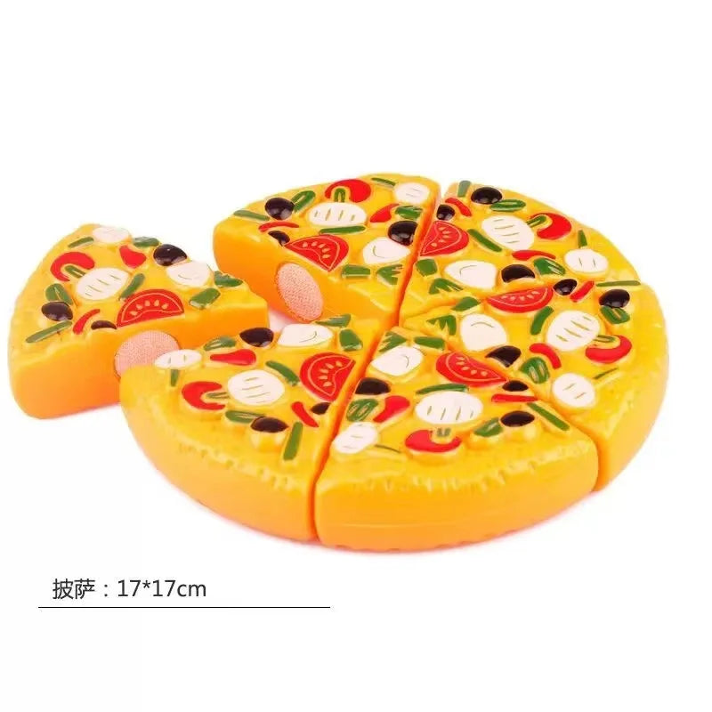 Children's kitchen play house toys Bulk vegetables, fruit bread, fish, cut and cut fruit children's toys