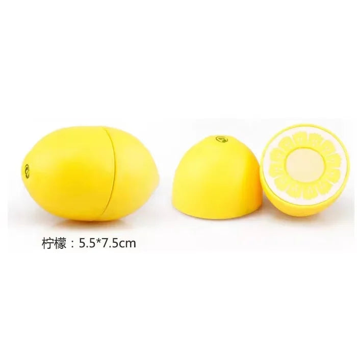 Children's kitchen play house toys Bulk vegetables, fruit bread, fish, cut and cut fruit children's toys