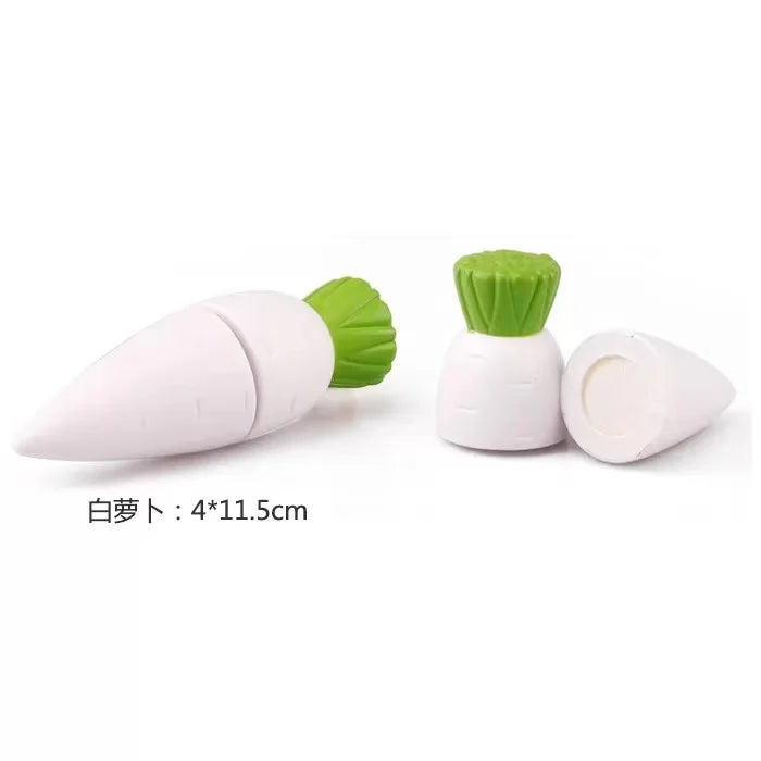 Children's kitchen play house toys Bulk vegetables, fruit bread, fish, cut and cut fruit children's toys
