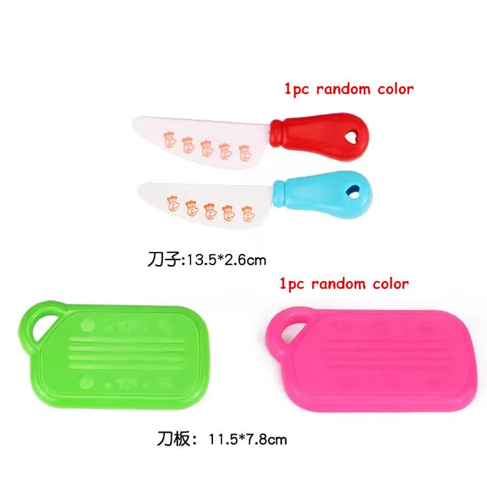 Children's kitchen play house toys Bulk vegetables, fruit bread, fish, cut and cut fruit children's toys