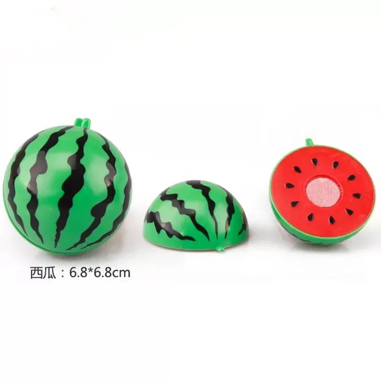 Children's kitchen play house toys Bulk vegetables, fruit bread, fish, cut and cut fruit children's toys