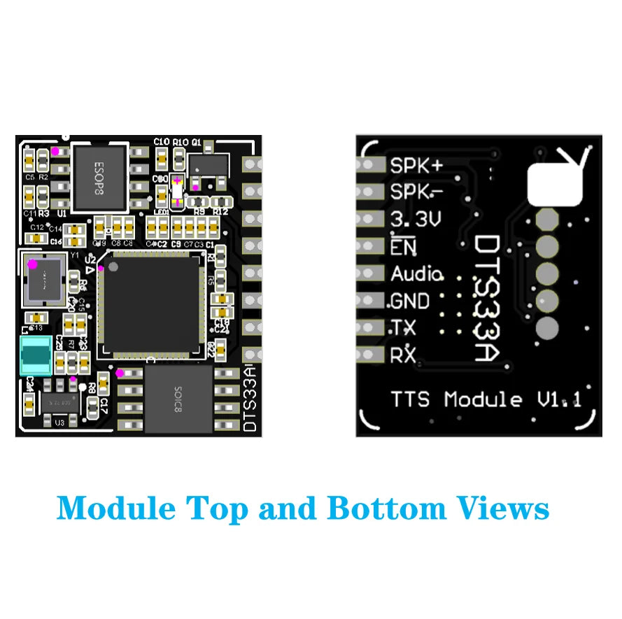 DTS33A  Speech Synthesis Module Convert  Text to Speech TTS Module  Voice Broadcast Human Pronunciation