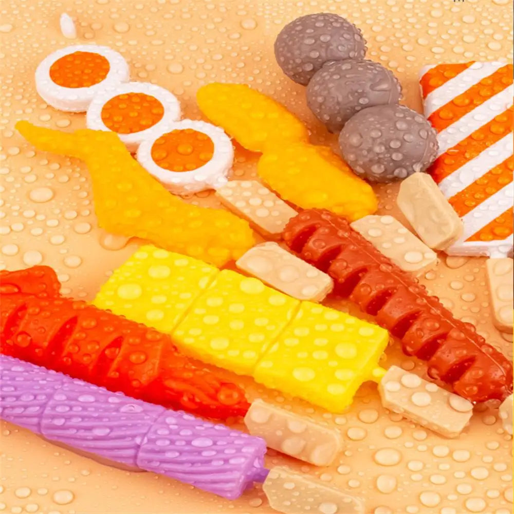 Kids Pretend Play Kitchen Toys Simulation Food Barbecue Cooking Children Educational Play House Interactive Toys Christmas Gifts