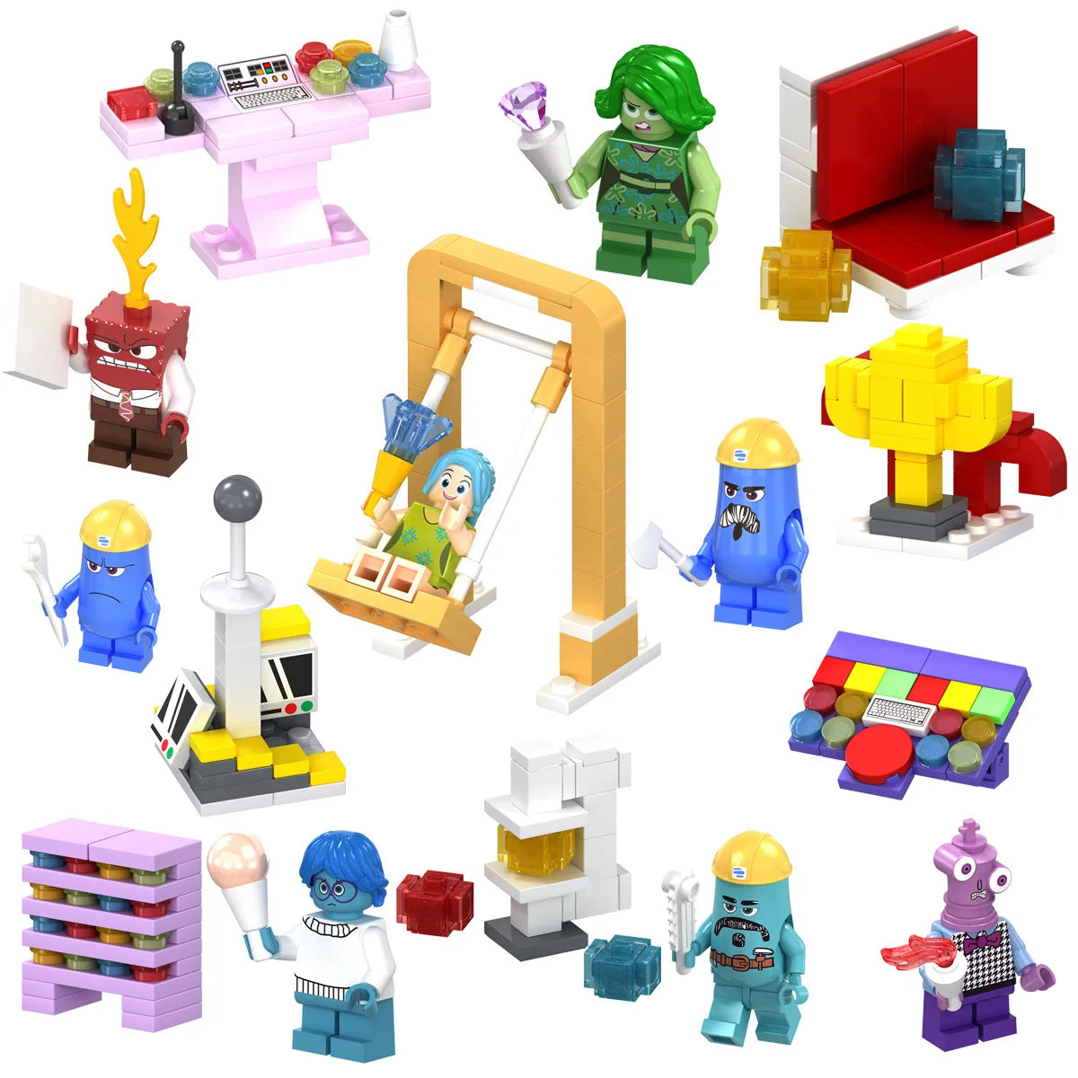 Inside Out 2, Model toys, cartoon accessories, display toys, children's gifts