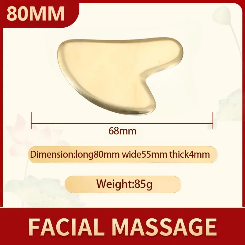 Guasha Massage Tools Medical Grade Stainless Steel Manual Scraping Tool Myofascial Release Tissue Physical Therapy Pain Relief