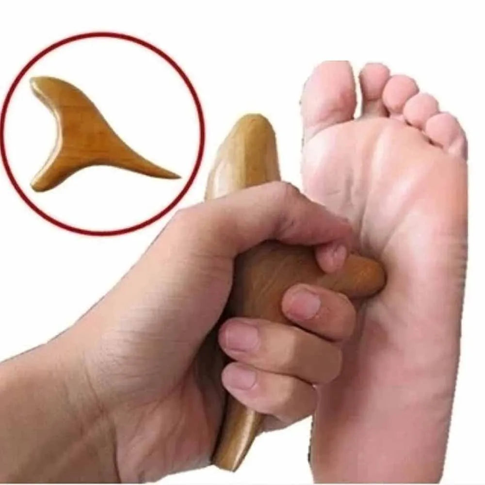 Wood Trigger Point Massage Tools,Professional Gua Sha  Lymphatic Drainage Tools,Wood Therapy Massage for Whole-Body Relieve Pain