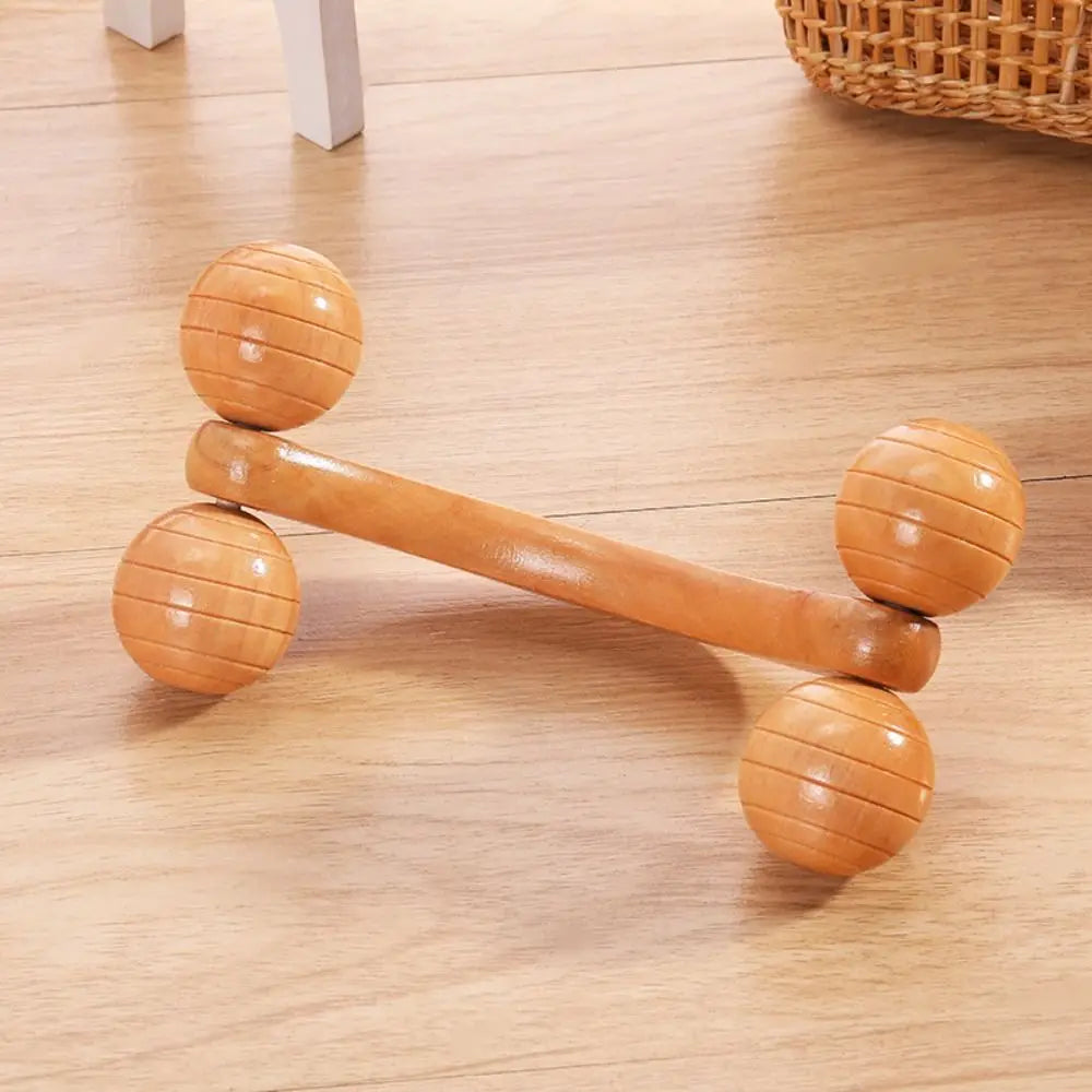 Care Tool Muscle Pain Relief Wood Therapy Muscle Roller Sticks Wooden Massage Roller Body Massage Tool Trigger Point Massager