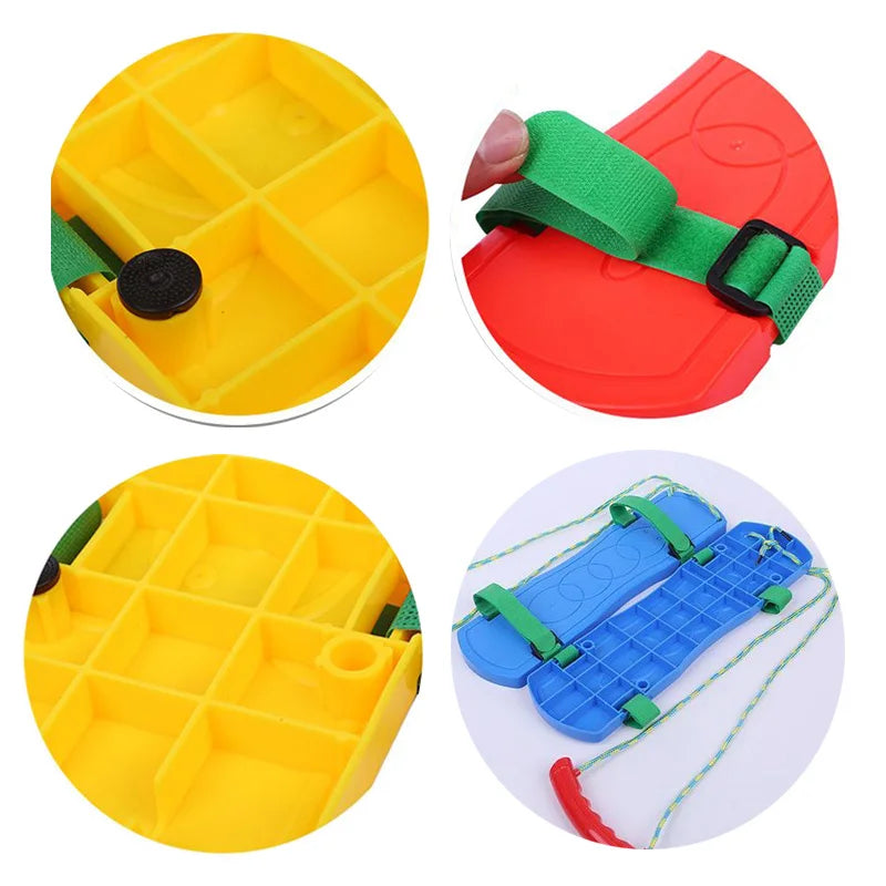 Kids Toys Boys Girl Two-People Hands Feet Play Cooperative Board Team Building Sensory Integration Training Outdoor Games Sports