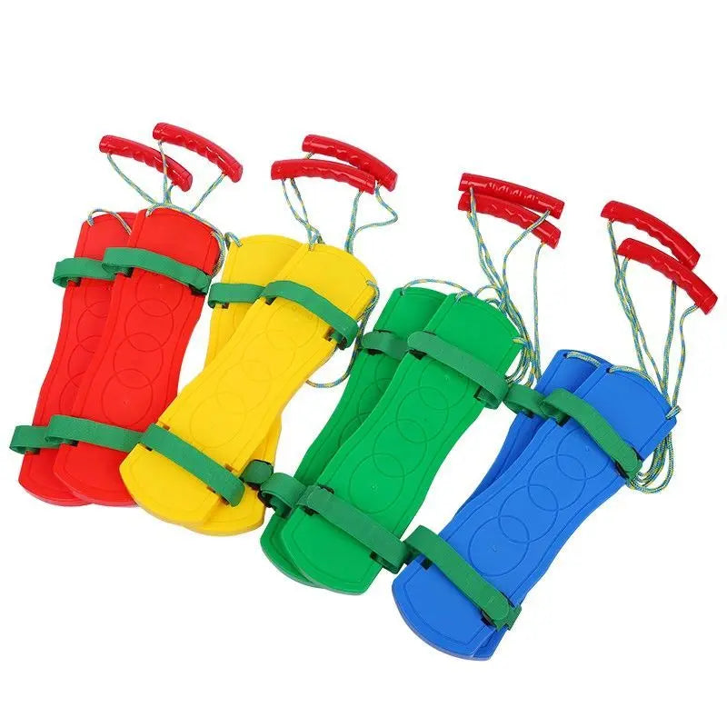 Kids Toys Boys Girl Two-People Hands Feet Play Cooperative Board Team Building Sensory Integration Training Outdoor Games Sports