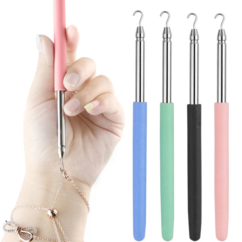 Bracelet Clasp Helper Tool Bracelets Jewelry Wearing Tools Bracelet Fastening Helper Plier Clip Quick Donning