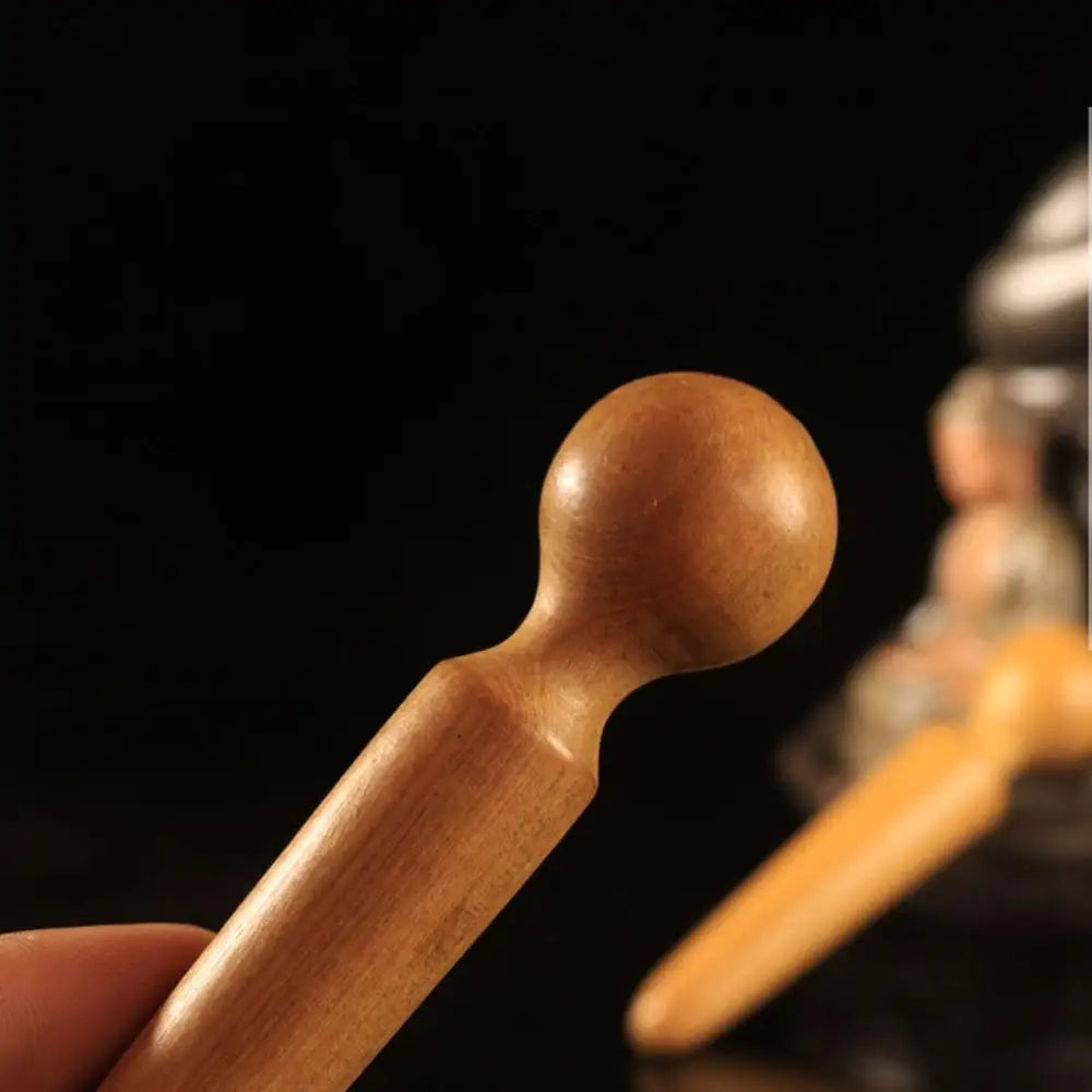 Thai Massage Foot Spa Tool Scraping Tool Foot Body Massage Therapy Reflexology Massager Acupressure Pen Wooden Massage Stick