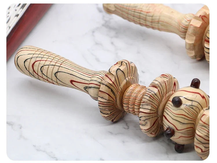 Wood Massage Tools Therapy For Body Contour Maderotherapy Cellulite Body Massager Roller Lymphatic Massage Wooden Massage Tools