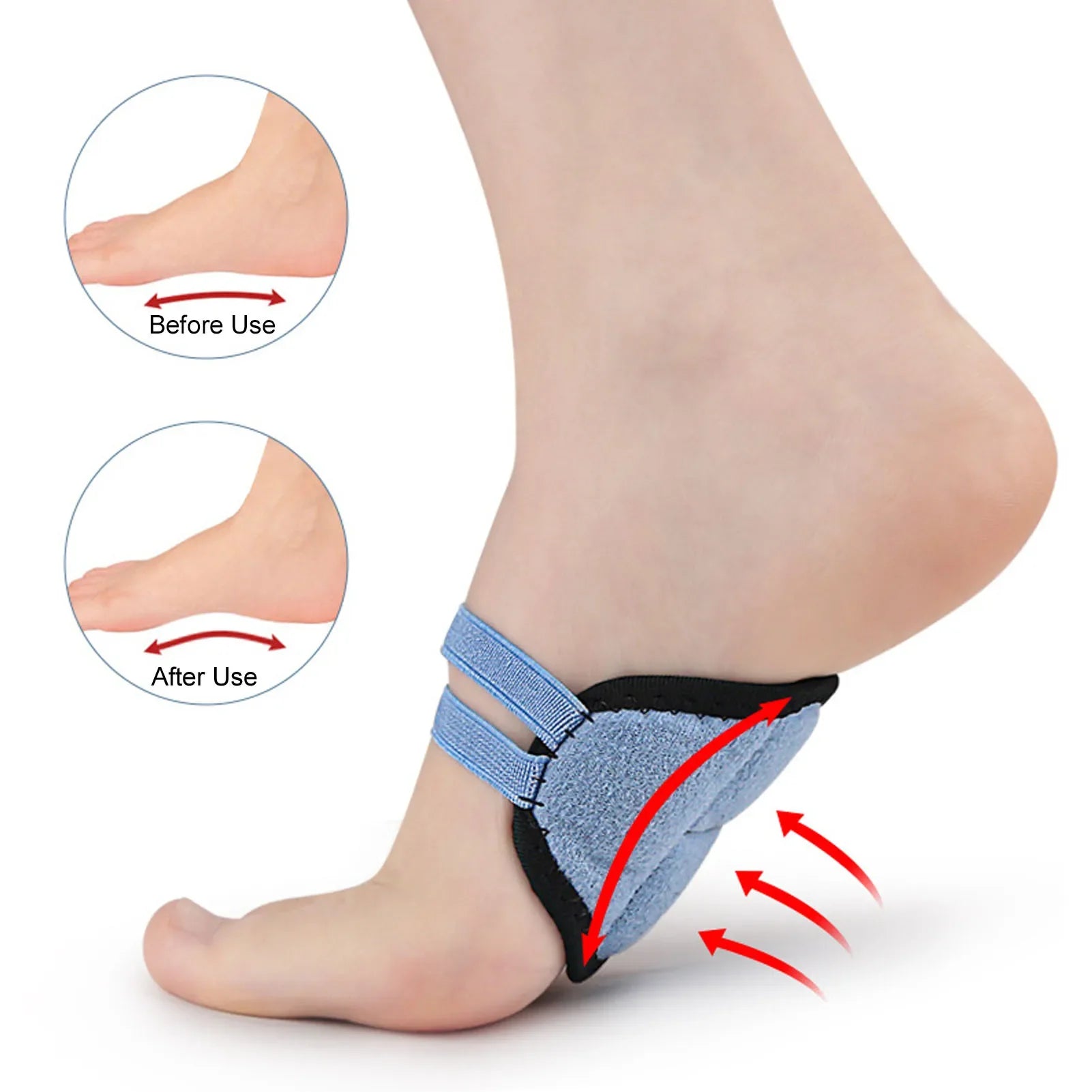 Magnetic Therapy Plantar Fasciitis Wrap Foot Heel Pain Relief Sleeve Heel Protect pads Foot Arch Support  Sleeves Foot Corrector