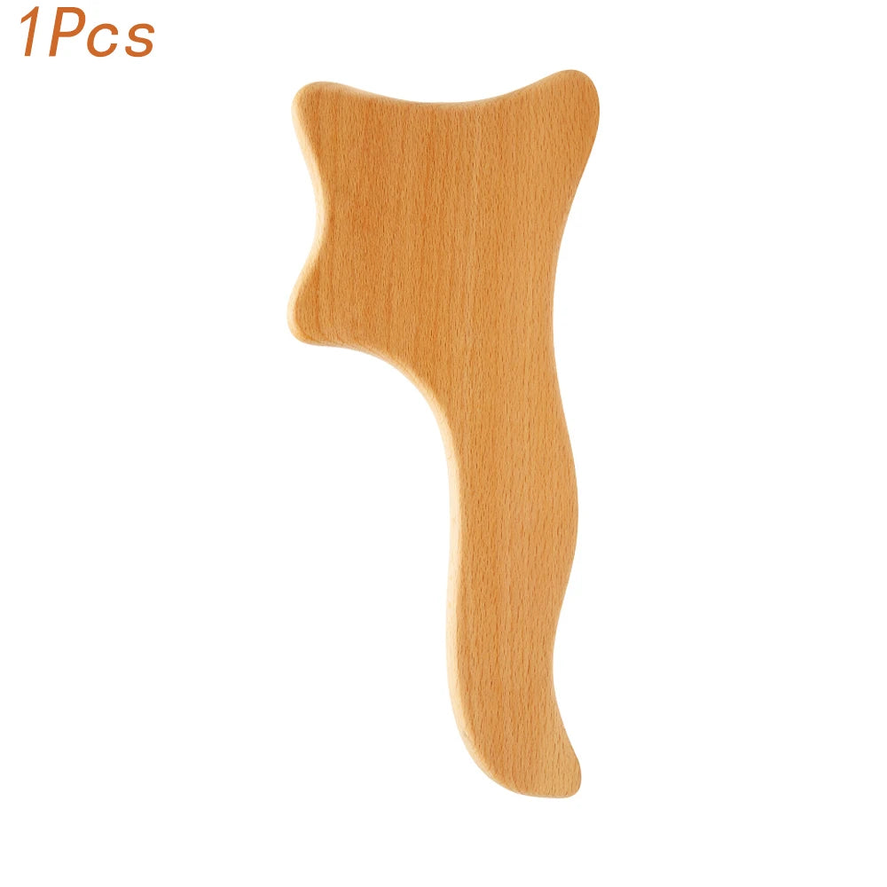 Wood Therapy Massage Tools Maderoterapia Wooden Gua Sha Tool Roller Massage Wooden Swedish Cup Mushroom Massager Anti Cellulite