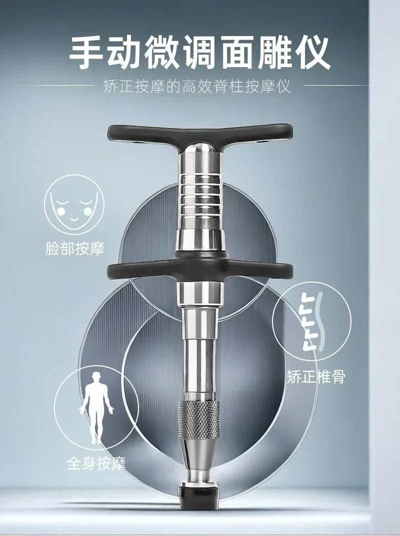 New Chiropractic Adjusting Tool Manual Activation Therapy Spine Correction Tools  Spinal Adjustment Need Make Up Difference