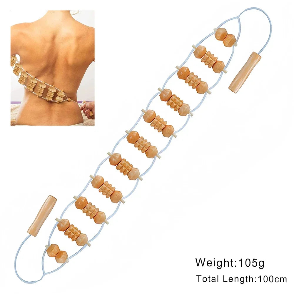 Wood Therapy Massage Tools Anti Cellulite Massager Lymphatic Drainage Body Massager Gua Sha Tools Full Body Muscles Pain Relief