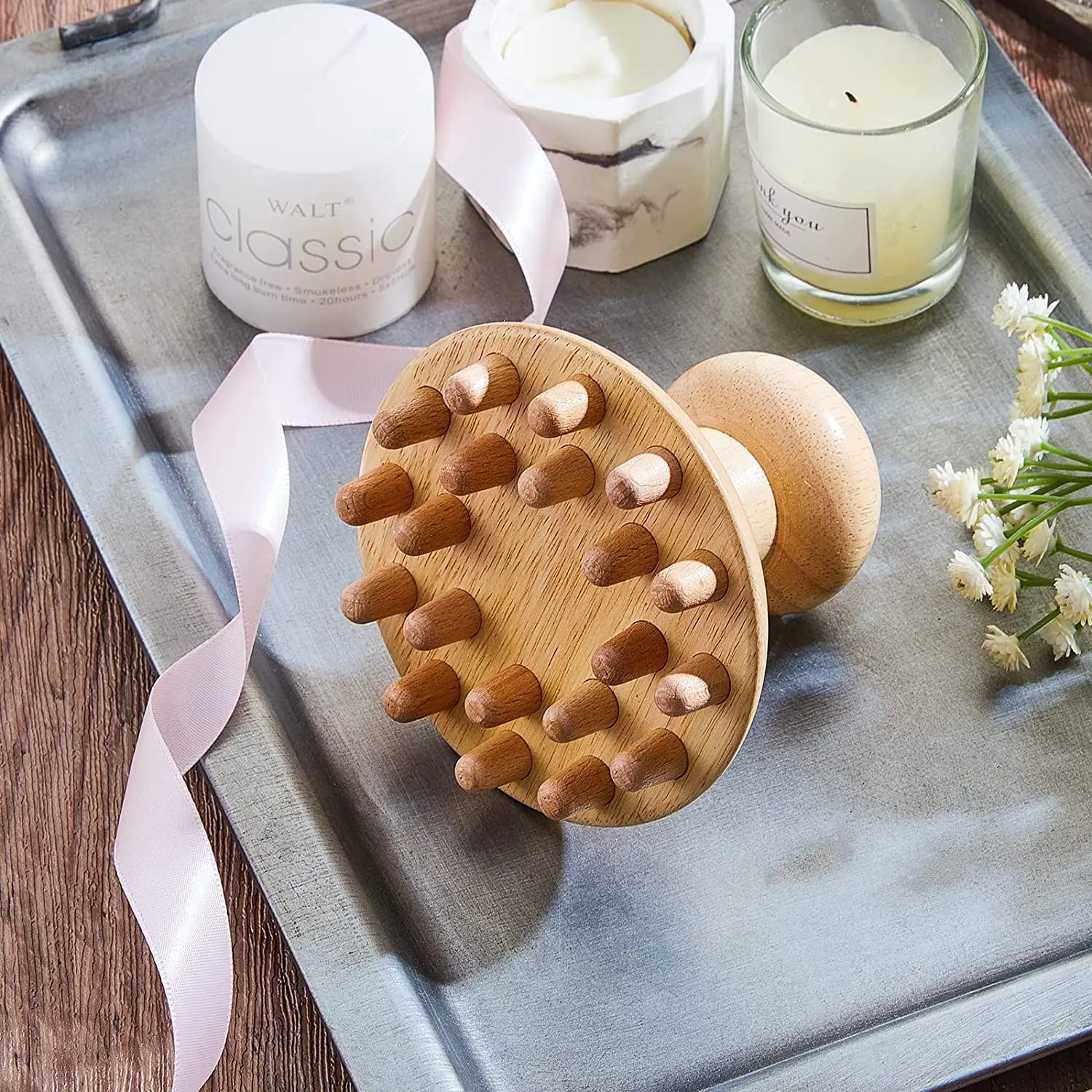 Wood Therapy Massage Tools for Body Shaping Maderoterapia Kit Colombiana for Anti-Cellulite, Lymphatic Drainage, Body Contouring