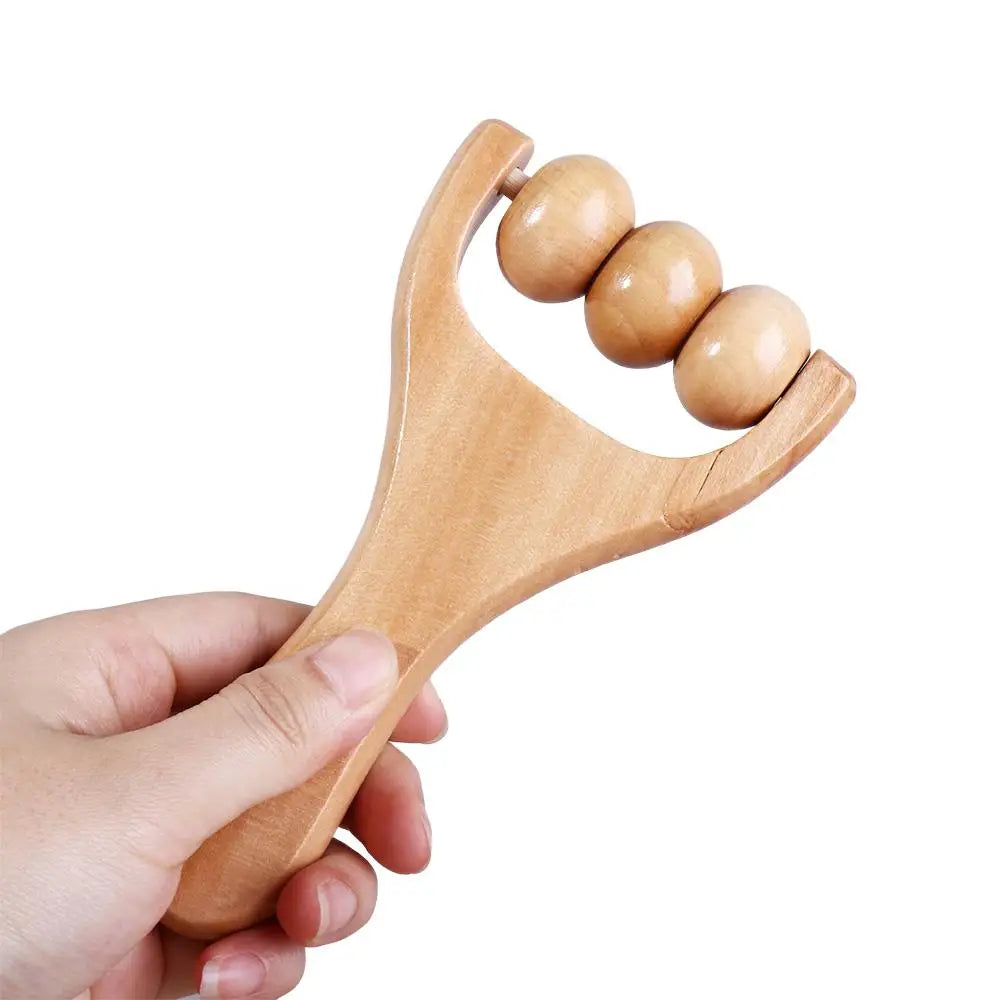 Care Tool Muscle Pain Relief Wood Therapy Muscle Roller Sticks Wooden Massage Roller Body Massage Tool Trigger Point Massager
