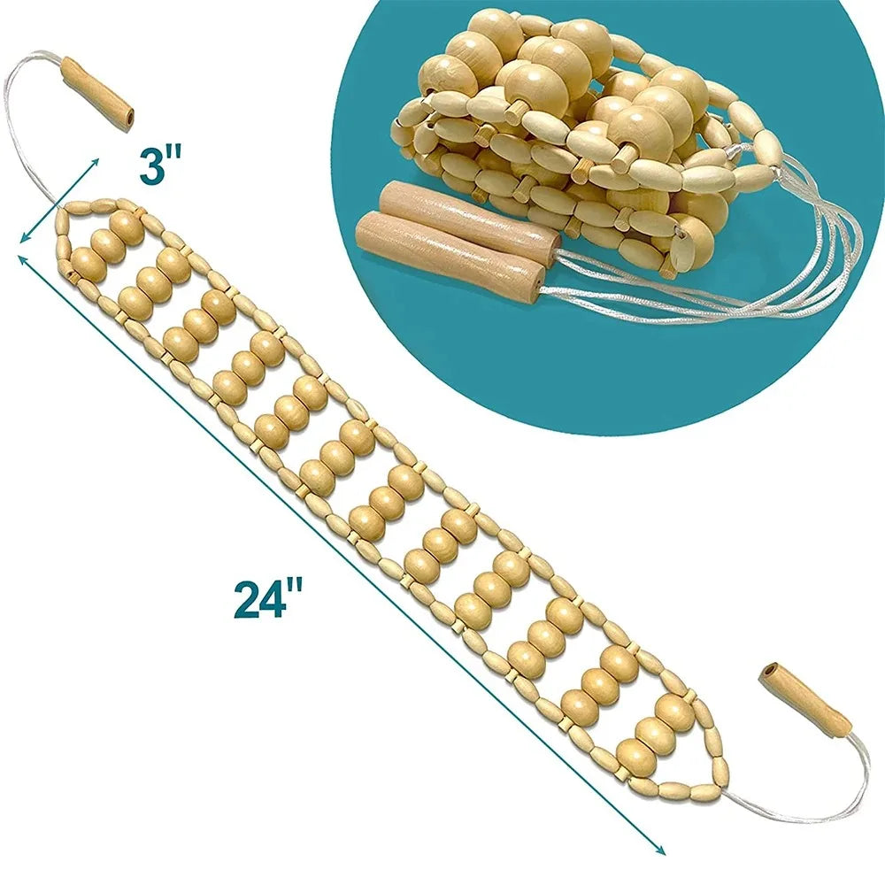 Wood Therapy Massage Gua Sha Tools Lymphatic Drainage Massager Body Sculpting Tools for Maderoterapia Colombiana,Anti-Cellulite