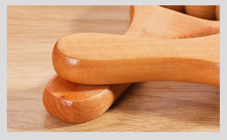 Maderotherapy Kit For Reductive Massage Body Massager Roller Wood Therapy Tools For Body Contour Body Wood Therapy Complete Kit