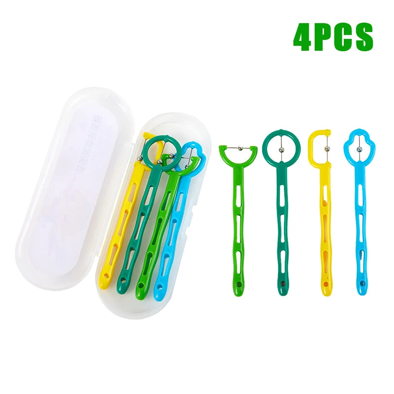 3/4PCS Kids Tongue Tip Lateralization Elevation Tool Tongue Tip Exercise Oral Muscle Training Autism Speech Therapy Talk Tool