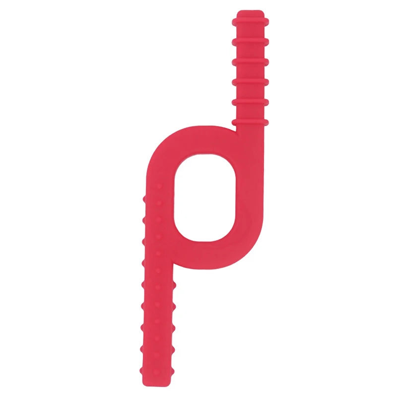 Kid Chewing Tube Speech Therapy Teeth Massager For Autism Sensory Speak Oral Muscle Rehabilitation Training Children Talk Tools