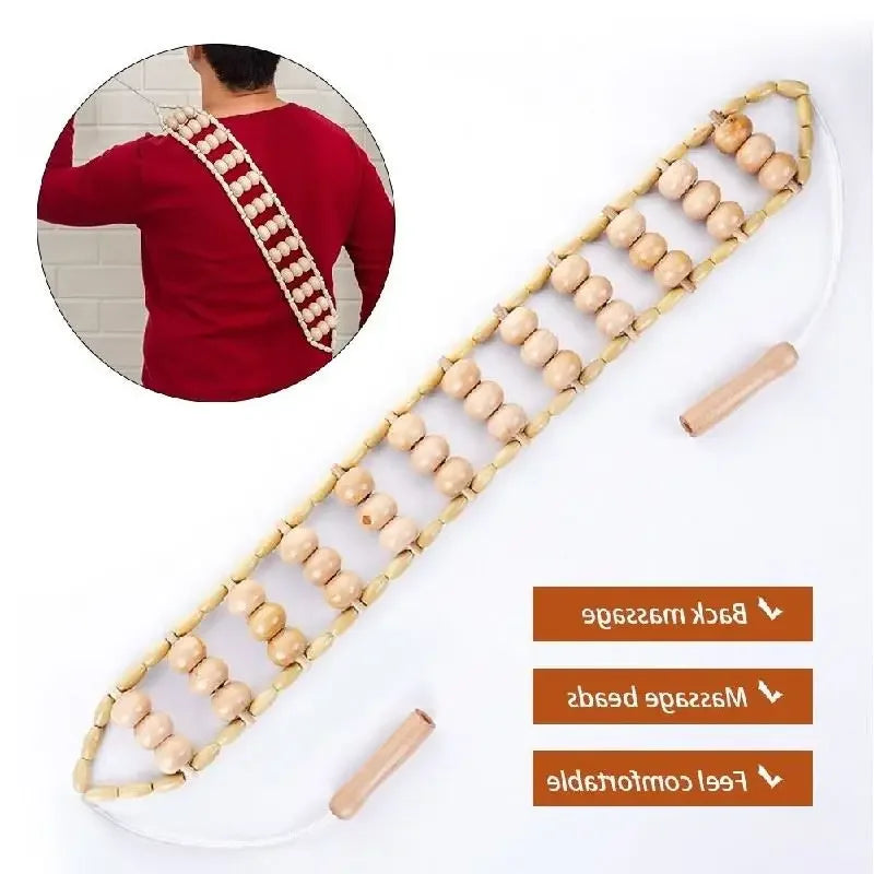 Wooden Massage Tools Lymphatic Massage Maderotherapy Anti-Cellulite Deep Tissue Body Massager Roller Wheel Back Arm Massage Tool