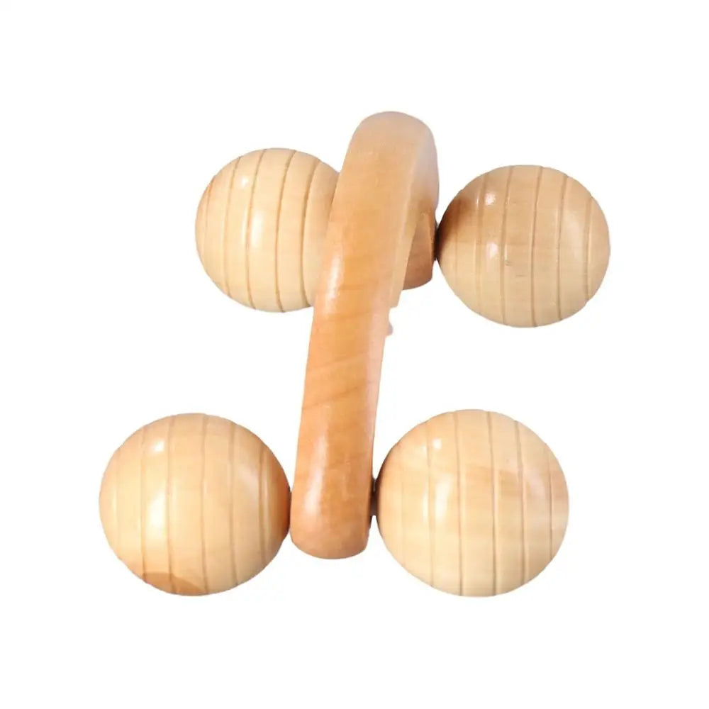 Care Tool Muscle Pain Relief Wood Therapy Muscle Roller Sticks Wooden Massage Roller Body Massage Tool Trigger Point Massager