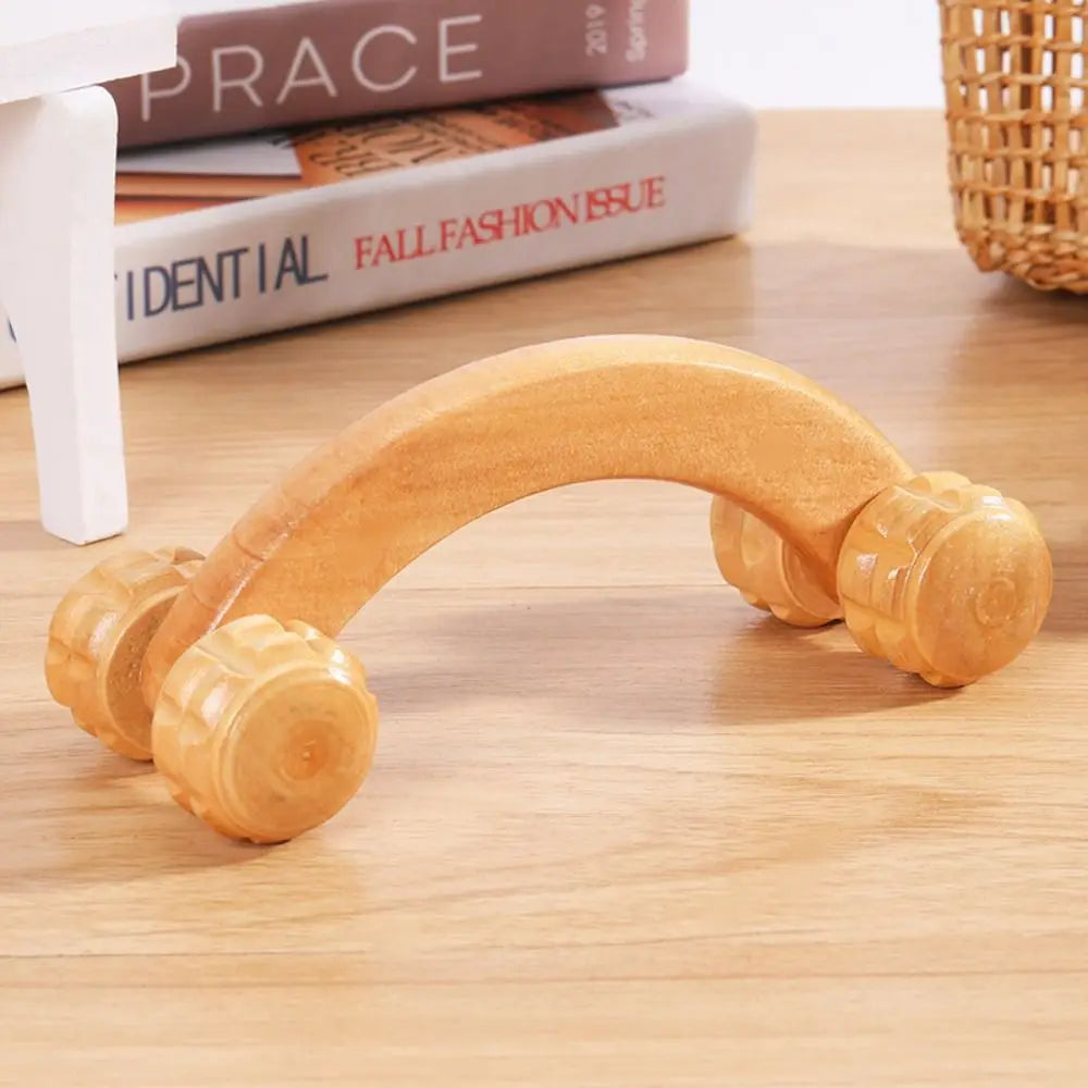 Care Tool Muscle Pain Relief Wood Therapy Muscle Roller Sticks Wooden Massage Roller Body Massage Tool Trigger Point Massager