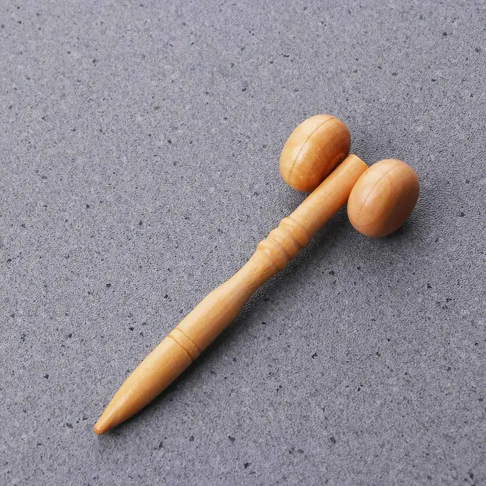 Thai Massage Foot Spa Tool Scraping Tool Foot Body Massage Therapy Reflexology Massager Acupressure Pen Wooden Massage Stick