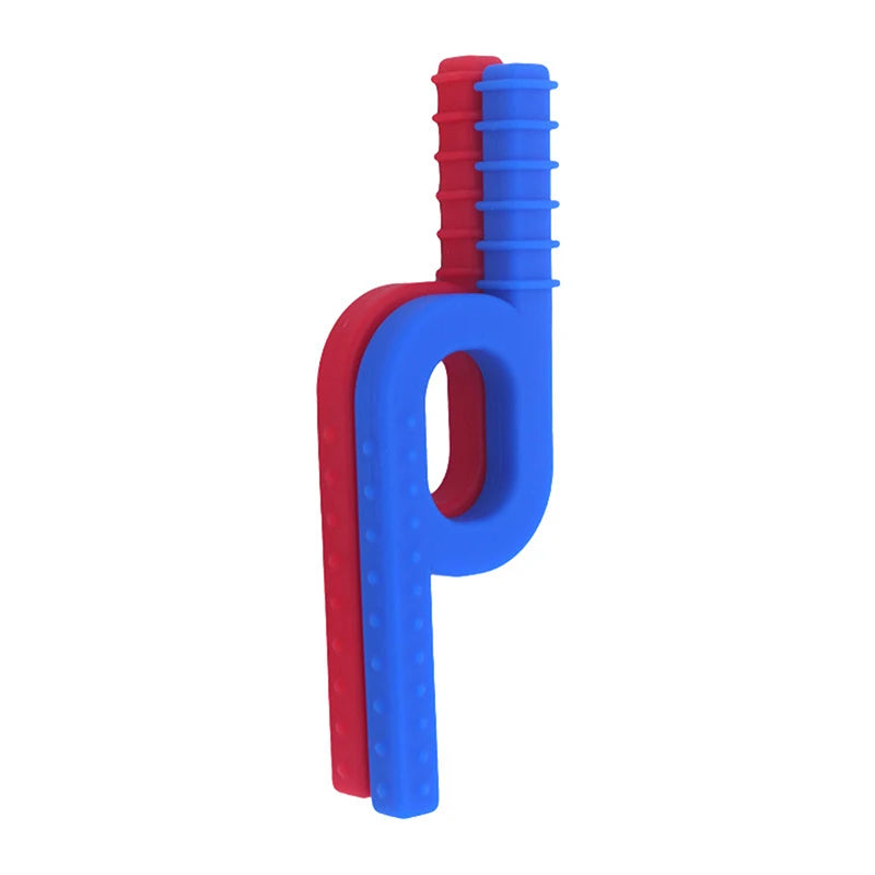 Kid Chewing Tube Speech Therapy Teeth Massager For Autism Sensory Speak Oral Muscle Rehabilitation Training Children Talk Tools