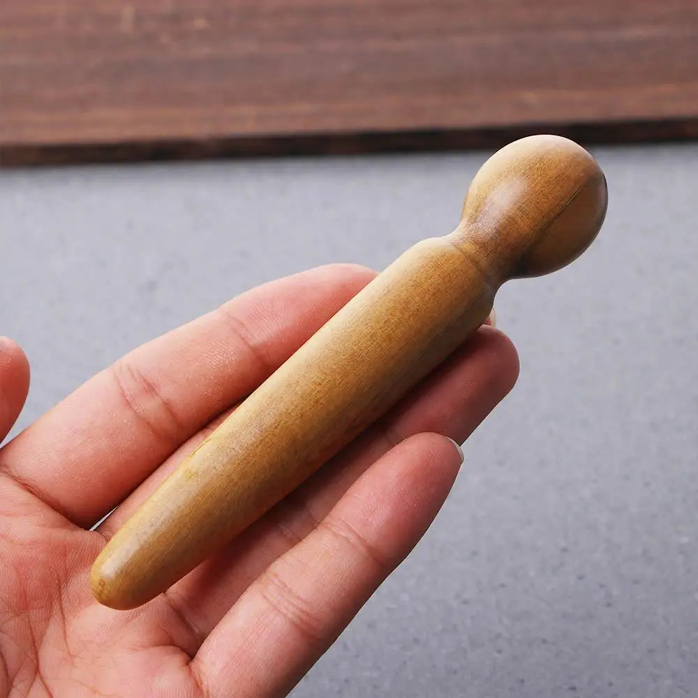 Thai Massage Foot Spa Tool Scraping Tool Foot Body Massage Therapy Reflexology Massager Acupressure Pen Wooden Massage Stick