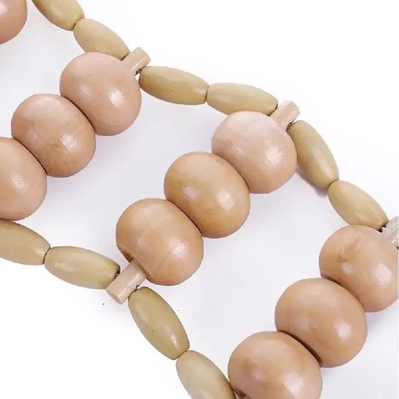 Wooden Massage Tools Lymphatic Massage Maderotherapy Anti-Cellulite Deep Tissue Body Massager Roller Wheel Back Arm Massage Tool