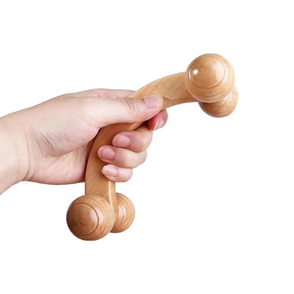 Care Tool Muscle Pain Relief Wood Therapy Muscle Roller Sticks Wooden Massage Roller Body Massage Tool Trigger Point Massager