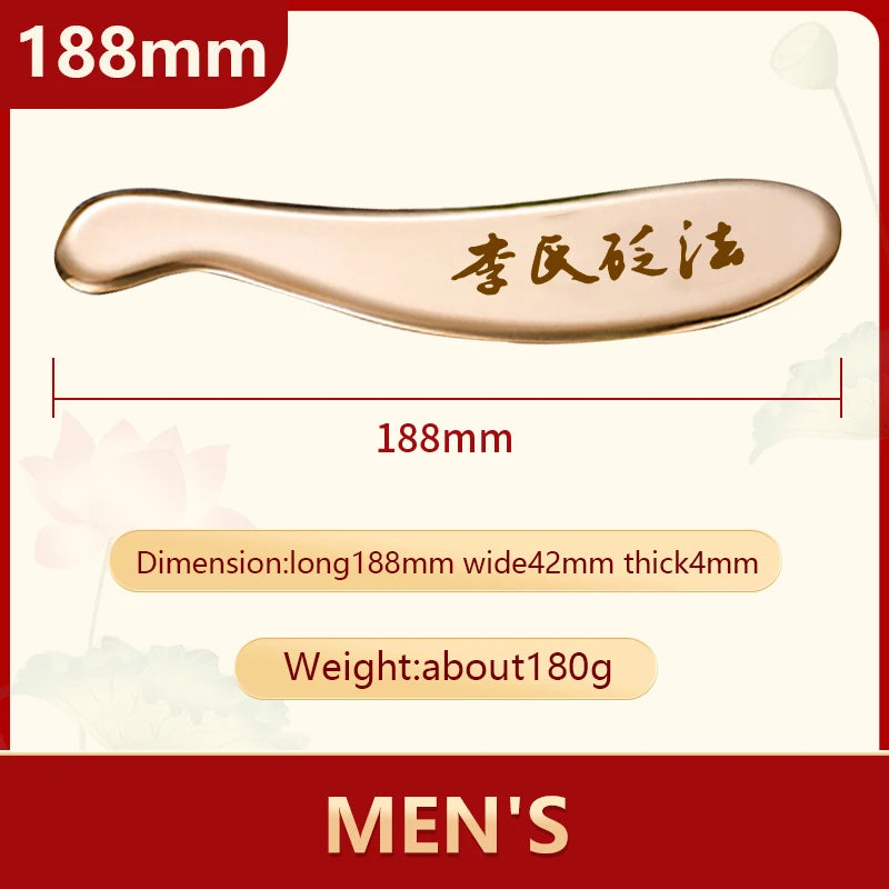 Guasha Massage Tools Medical Grade Stainless Steel Manual Scraping Tool Myofascial Release Tissue Physical Therapy Pain Relief