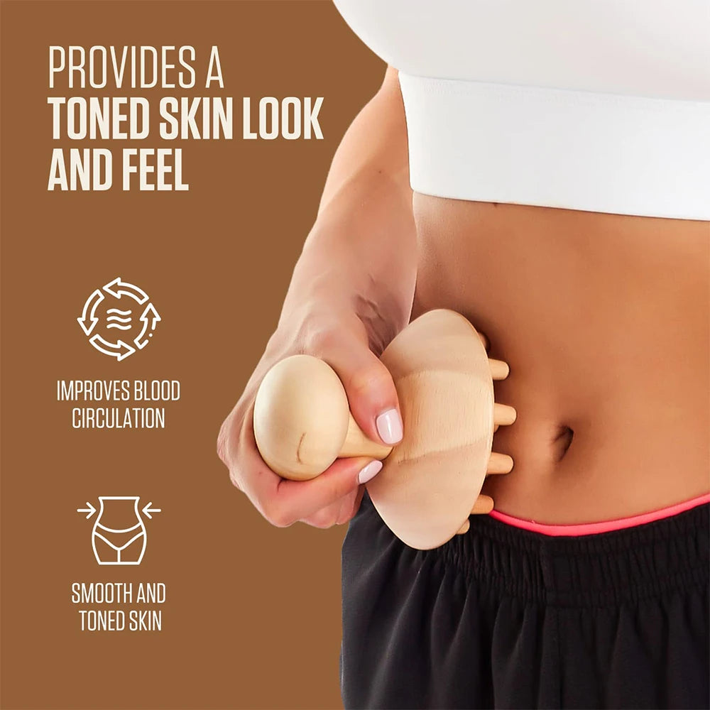 Wood Therapy Massage Tools Maderoterapia Wooden Gua Sha Tool Roller Massage Wooden Swedish Cup Mushroom Massager Anti Cellulite