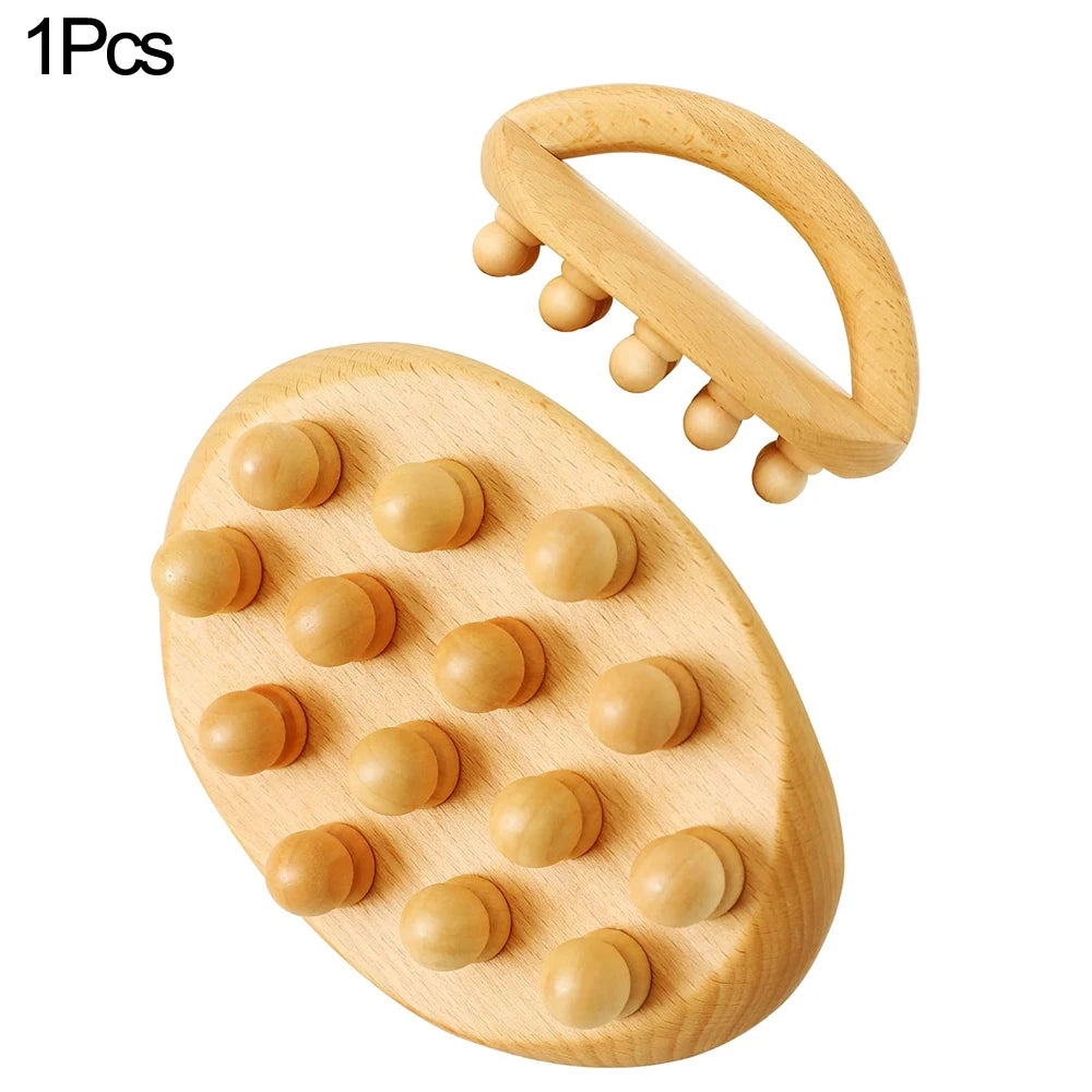 Wood Therapy Massage Tools Maderoterapia Wooden Gua Sha Tool Roller Massage Wooden Swedish Cup Mushroom Massager Anti Cellulite