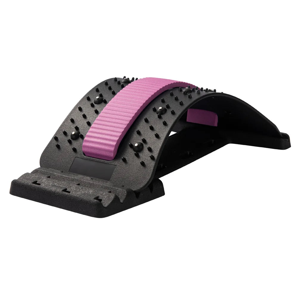 Back Stretcher Magnetotherapy Massage Tools Stretch Fitness Lumbar Support Relaxation Spine Posture Corrector Pain Relief Tools
