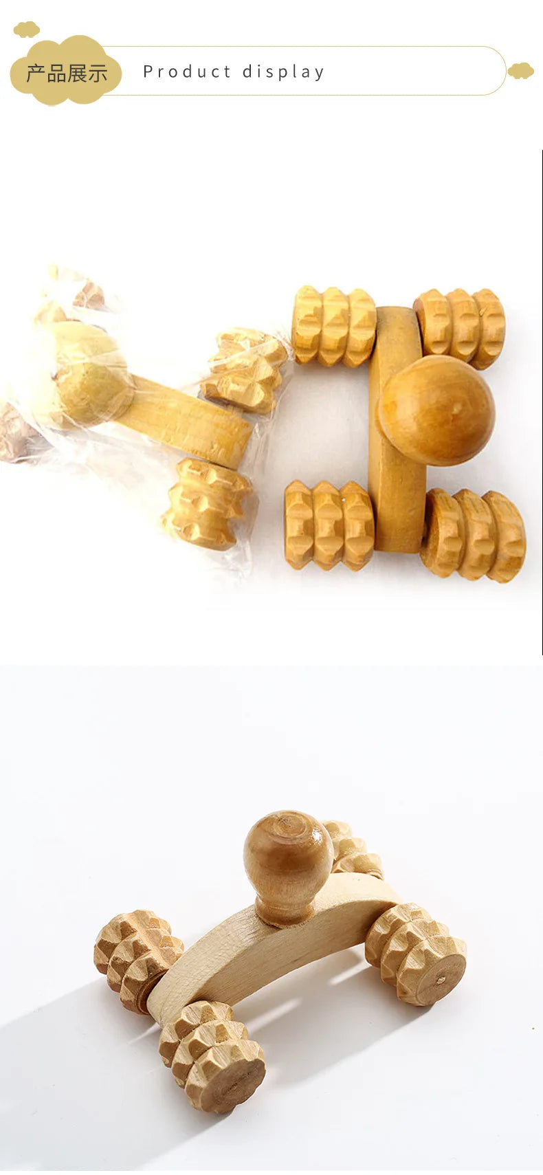 Maderotherapy Kit For Reductive Massage Body Massager Roller Wood Therapy Tools For Body Contour Body Wood Therapy Complete Kit