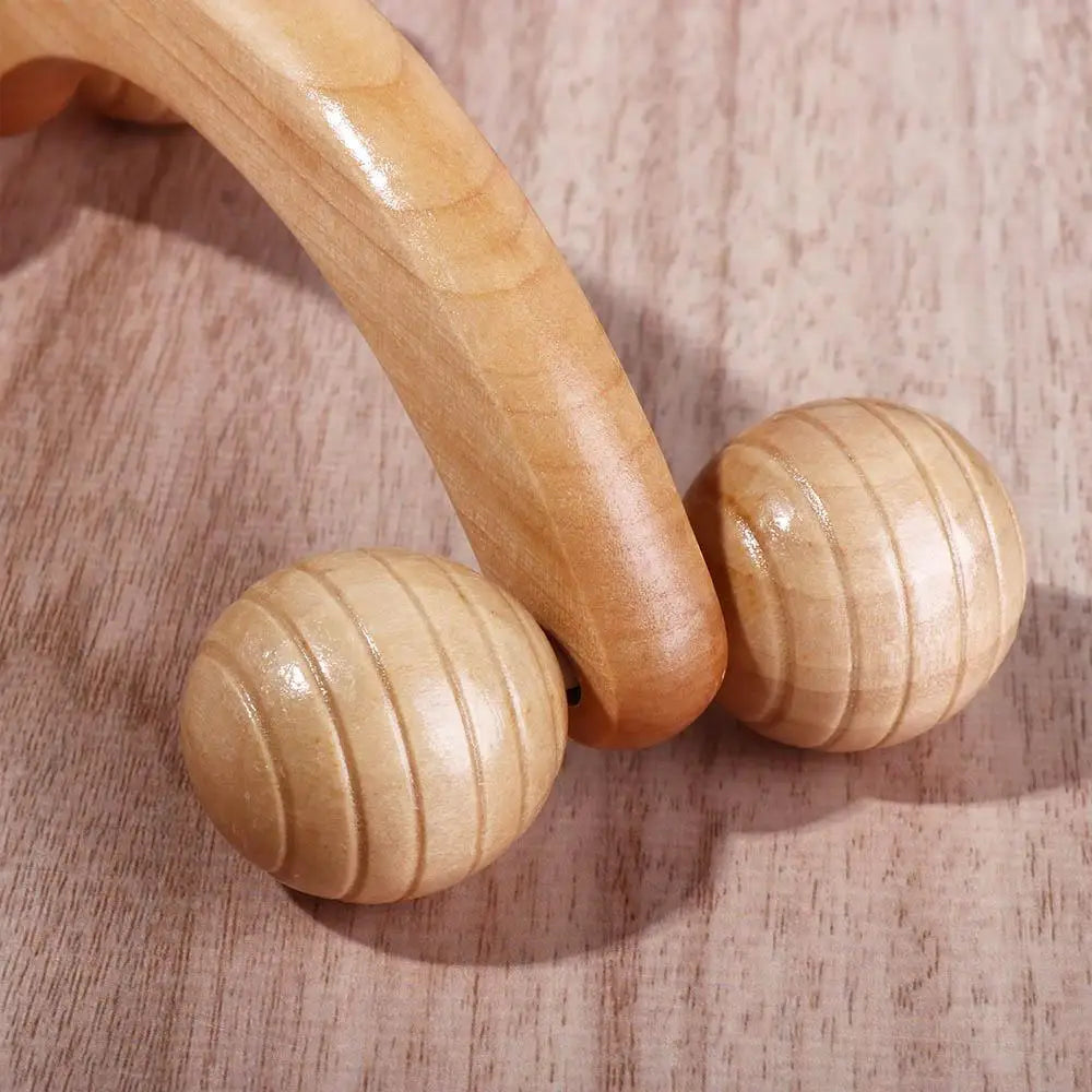 Care Tool Muscle Pain Relief Wood Therapy Muscle Roller Sticks Wooden Massage Roller Body Massage Tool Trigger Point Massager
