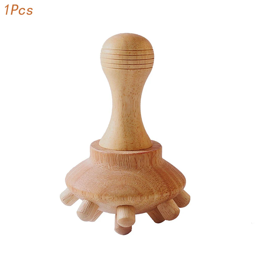 Wood Therapy Massage Tools Maderoterapia Wooden Gua Sha Tool Roller Massage Wooden Swedish Cup Mushroom Massager Anti Cellulite
