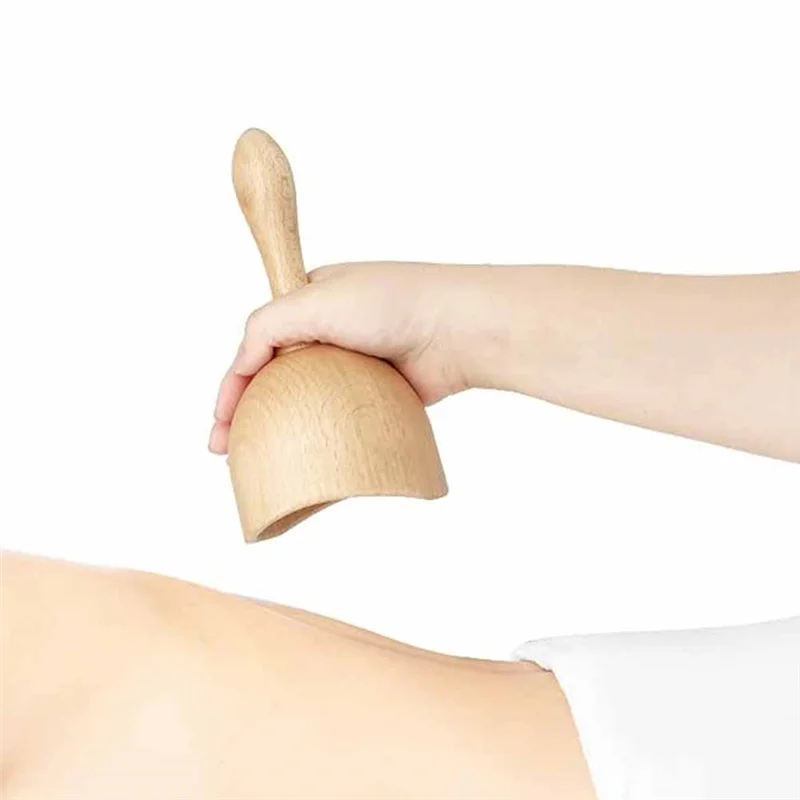 Wood Cupping Therapy Massage Tools Cup,Lymphatic Drainage Massager Tools for Wood Therapy Body Anti-Cellulite Cup