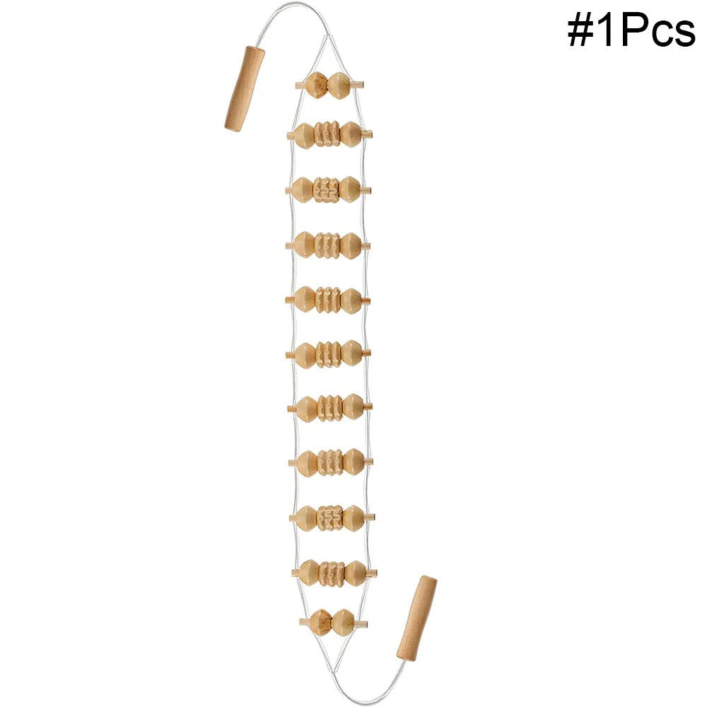 Wood Therapy Massage Tools for Body Shaping Maderoterapia Kit Colombiana for Anti-Cellulite, Lymphatic Drainage, Body Contouring