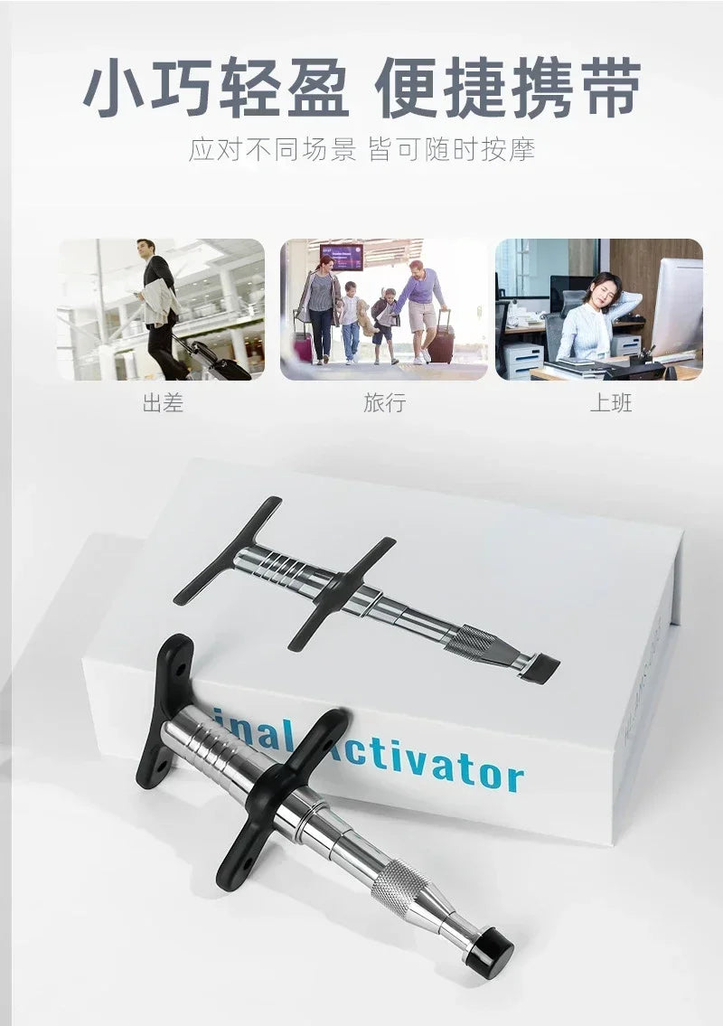 New Chiropractic Adjusting Tool Manual Activation Therapy Spine Correction Tools  Spinal Adjustment Need Make Up Difference