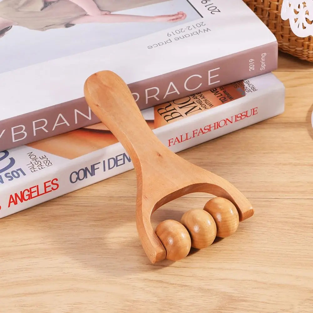 Care Tool Muscle Pain Relief Wood Therapy Muscle Roller Sticks Wooden Massage Roller Body Massage Tool Trigger Point Massager