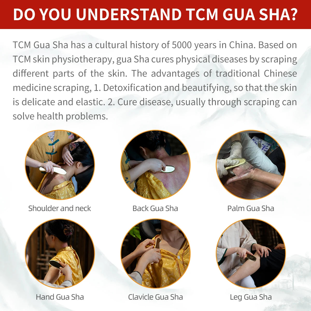 Guasha Massage Tools Medical Grade Stainless Steel Manual Scraping Tool Myofascial Release Tissue Physical Therapy Pain Relief