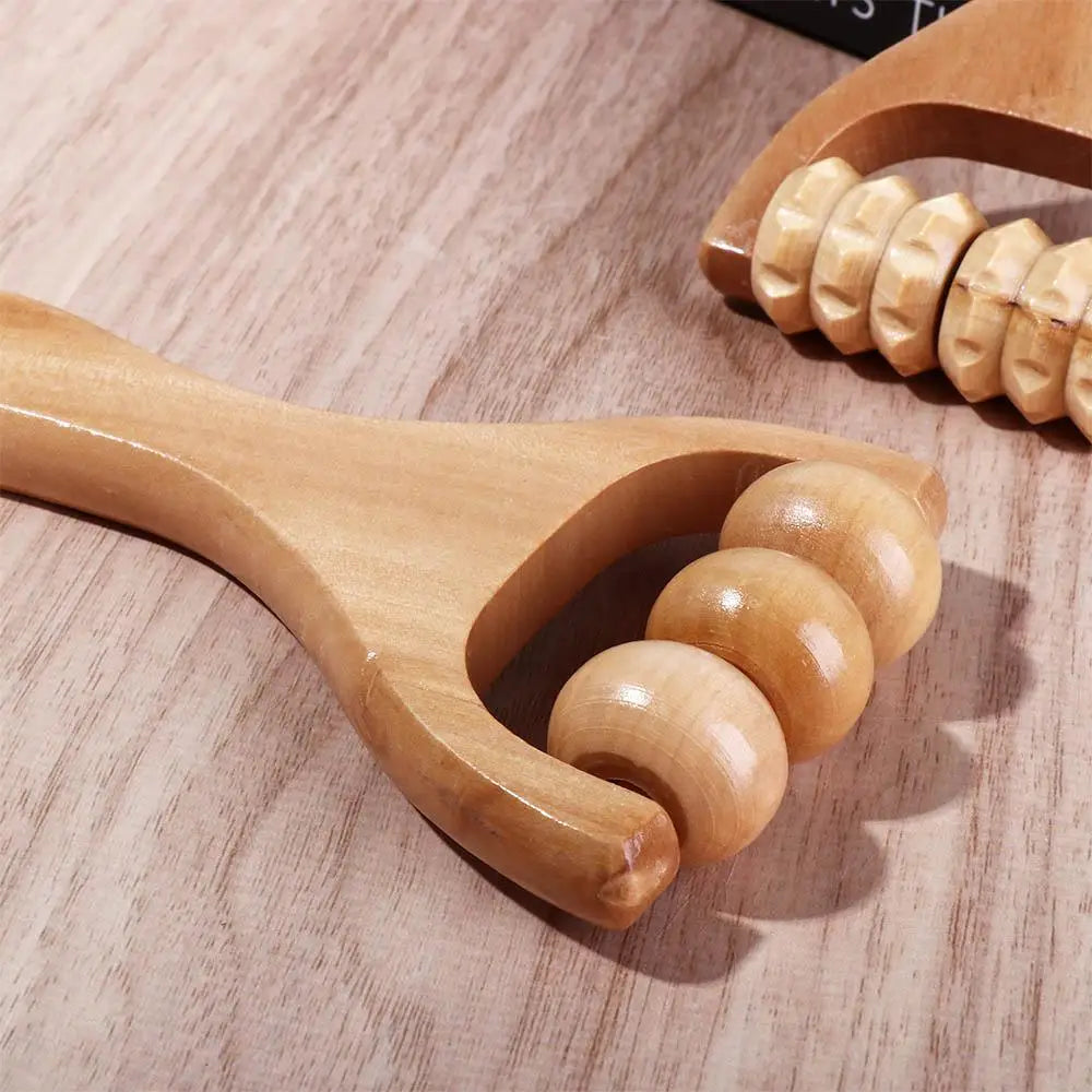 Care Tool Muscle Pain Relief Wood Therapy Muscle Roller Sticks Wooden Massage Roller Body Massage Tool Trigger Point Massager