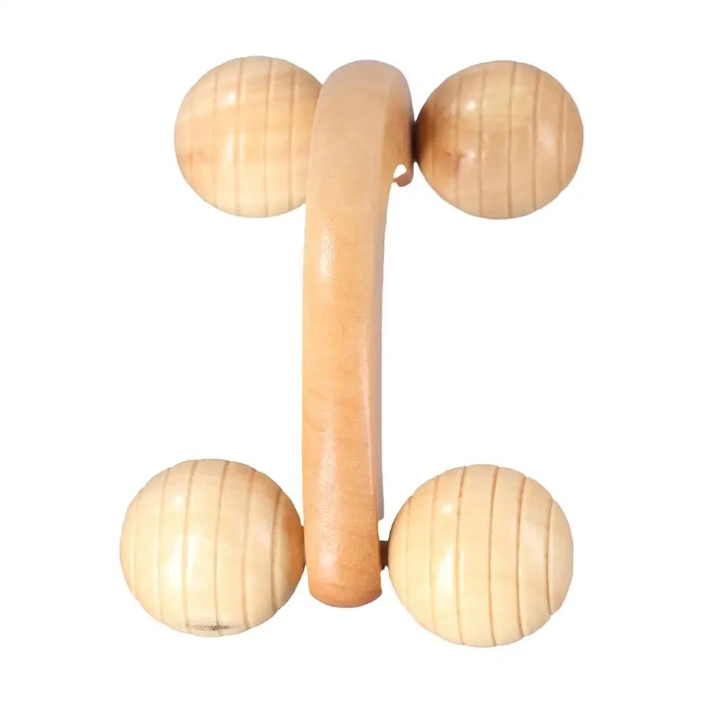 Care Tool Muscle Pain Relief Wood Therapy Muscle Roller Sticks Wooden Massage Roller Body Massage Tool Trigger Point Massager