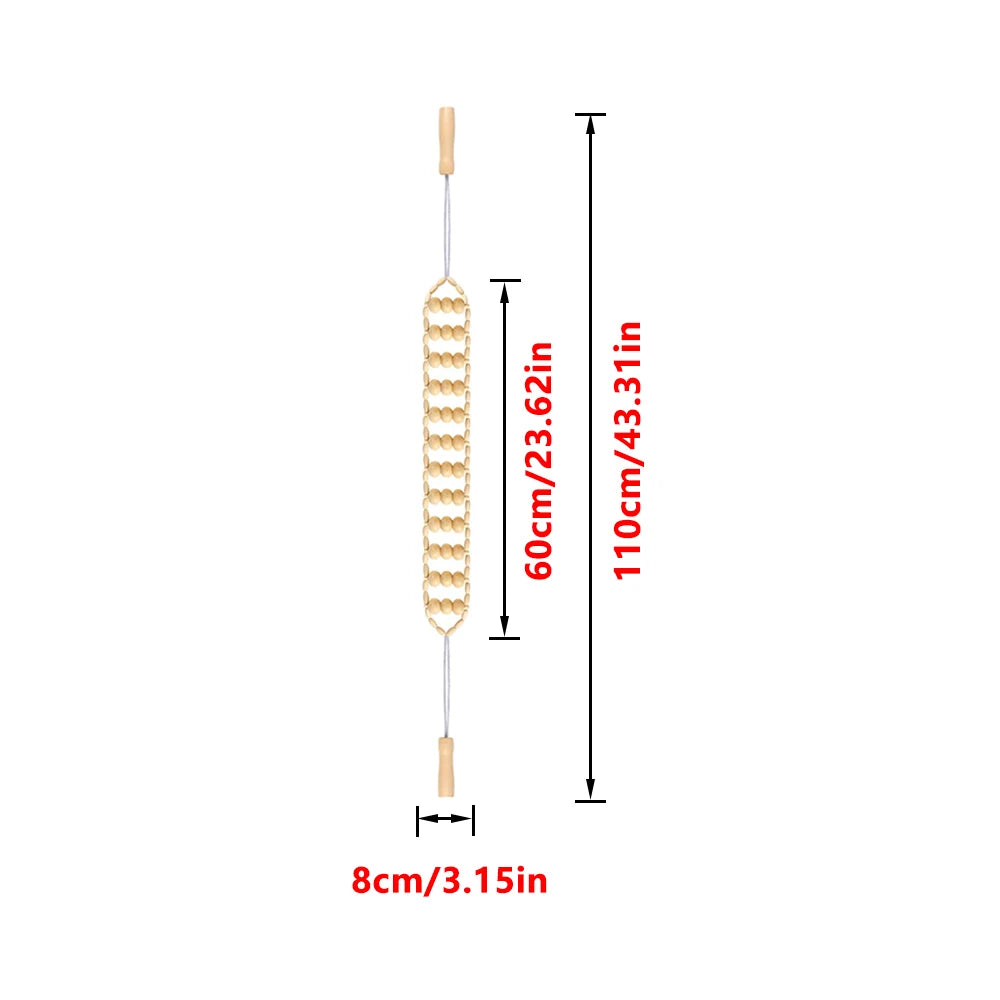 Wood Therapy Massage Gua Sha Tools Lymphatic Drainage Massager Body Sculpting Tools for Maderoterapia Colombiana,Anti-Cellulite
